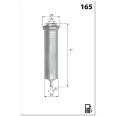 MECAFILTER ELG5301 Filtro Carburante Saldi
