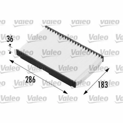 VALEO ESSENTIAL 698664 Filtro, Aria Abitacolo Più Venduto