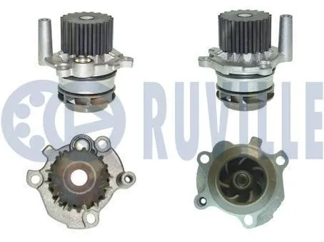 RUVILLE 561444 Pompa acqua N° denti 19, meccanico, Puleggia-Ø 56 mm Spedizione Espresso
