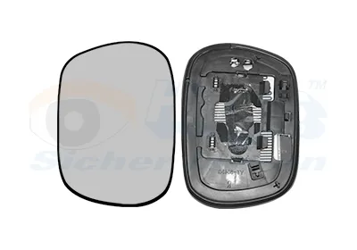 VAN WEZEL 5377837 - Vetro specchio, Specchio esterno ATP Autoricambi Prezzo Di Fabbrica