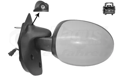 VAN WEZEL 4343807 - Specchio retrovisore esterno ATP Autoricambi Offerta Lampo