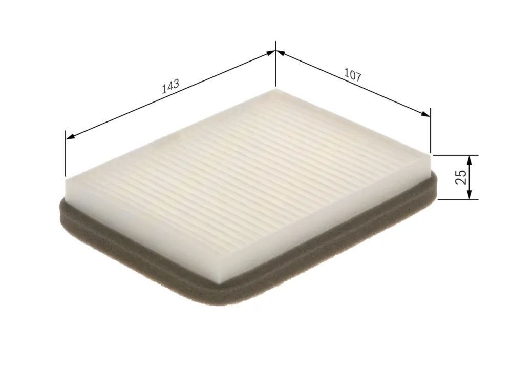 Bestseller BOSCH 1 987 435 052 - Filtro, Aria abitacolo ATP Autoricambi