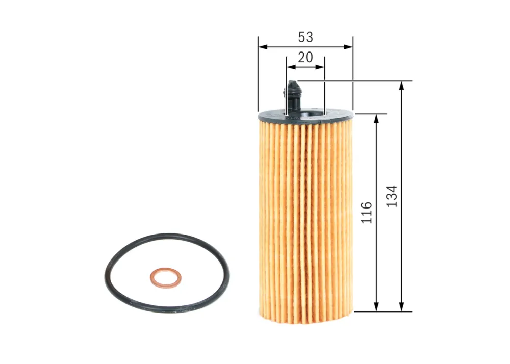 BOSCH F 026 407 205 - Filtro olio ATP Autoricambi Nuova Collezione