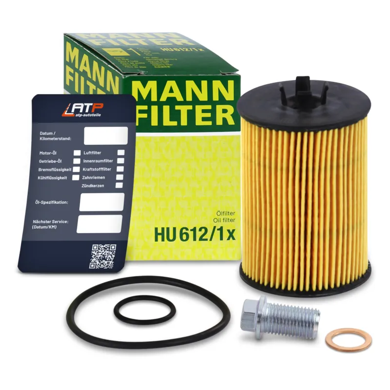 Scelto Dai Clienti MANN-FILTER 10491318 - Filtro dell‘olio+vite+etichetta per il cambio dell‘olio ATP Autoricambi