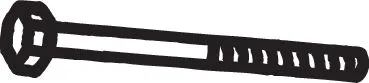 BOSAL 258-891 - Bullone, Imp. gas scarico ATP Autoricambi Miglior Prezzo