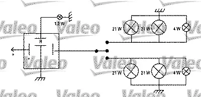 Reso Gratuito VALEO 641426 - Intermittenza di lampeggio ATP Autoricambi