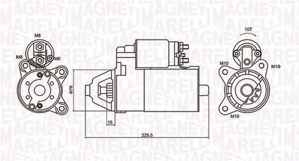 Bestseller MAGNETI MARELLI 063721336010 - Motorino d‘avviamento ATP Autoricambi