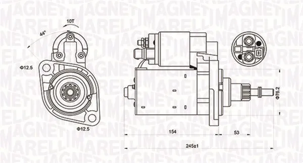 MAGNETI MARELLI 063720619010 - Motorino d‘avviamento ATP Autoricambi Professionale