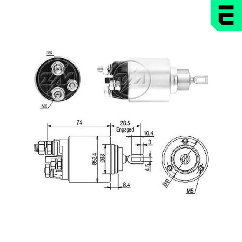 ERA ZM6381 - Elettromagnete, Motore d‘avviamento ATP Autoricambi Economico