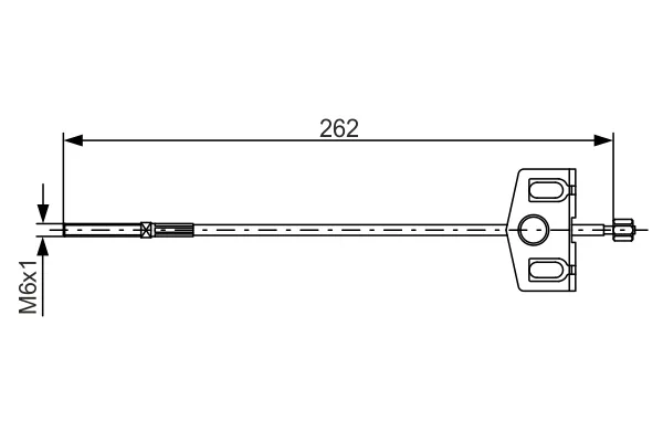 BOSCH 1 987 482 337 - Cavo comando, Freno stazionamento ATP Autoricambi Acquista Ora