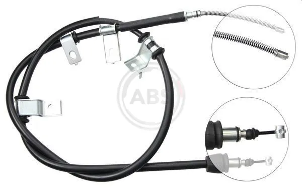 Promozione A.B.S. K19078 - Cavo comando, Freno stazionamento ATP Autoricambi