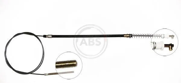 A.B.S. K10128 - Cavo comando, Freno stazionamento ATP Autoricambi Novità