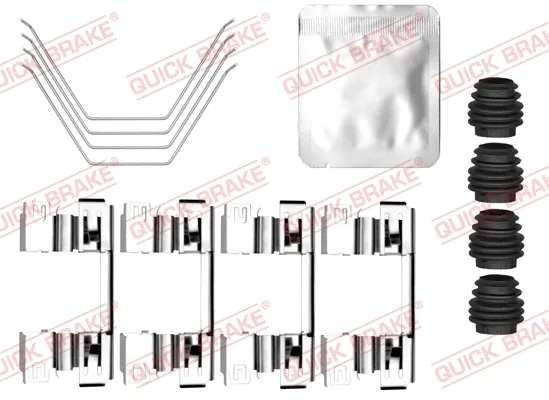 Di Tendenza QUICK BRAKE 109-0146 - Kit accessori, Pastiglia freno ATP Autoricambi