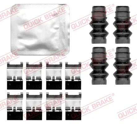 Acquista Ora QUICK BRAKE 109-0135 - Kit accessori, Pastiglia freno ATP Autoricambi