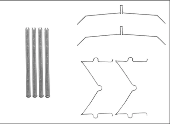 TEXTAR 82540100 - Kit accessori, Pastiglia freno ATP Autoricambi Promozione