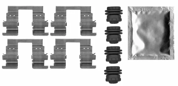 Offerta Del Giorno TEXTAR 82546900 - Kit accessori, Pastiglia freno ATP Autoricambi