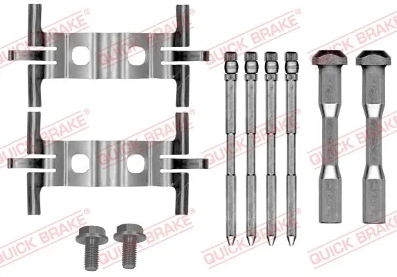 Solo Oggi QUICK BRAKE 109-0190 - Kit accessori, Pastiglia freno ATP Autoricambi