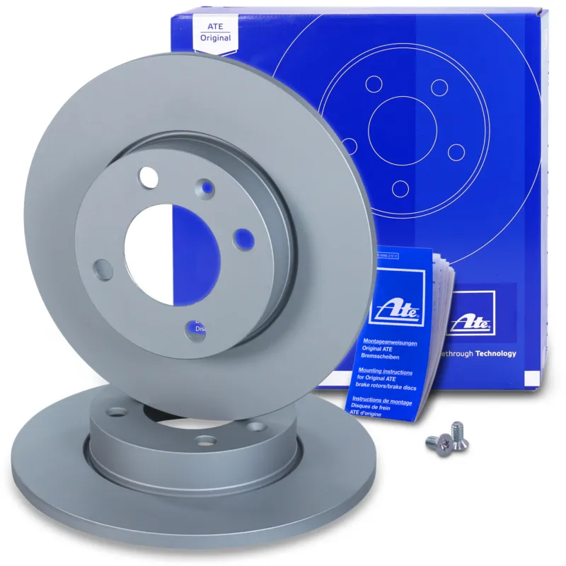 ATE 24.0110-0151.1 - 2x disco freno anteriore/posteriore completo ATP Autoricambi Economico