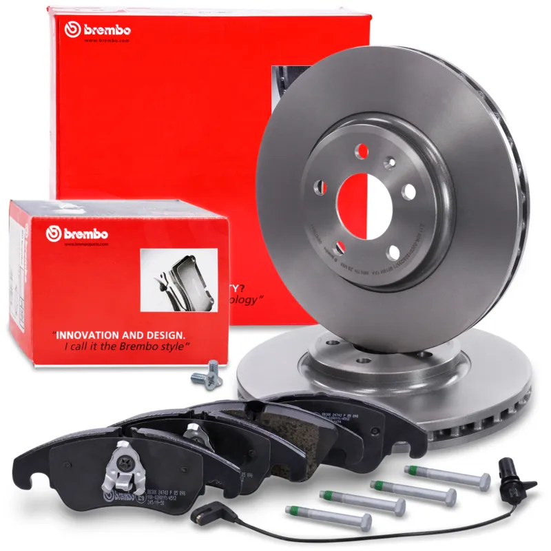 Compra Online BREMBO 10698162 - Dischi freno rivestiti+pastiglie freno anteriori ATP Autoricambi