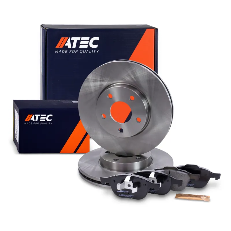 ATEC 40575917 - Dischi freno+pastiglie freno asse anteriore ATP Autoricambi Affare