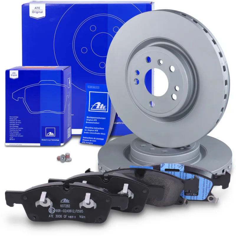 Promozione Esclusiva ATE 40841767 - Dischi freno anteriori + pastiglie freno ATP Autoricambi