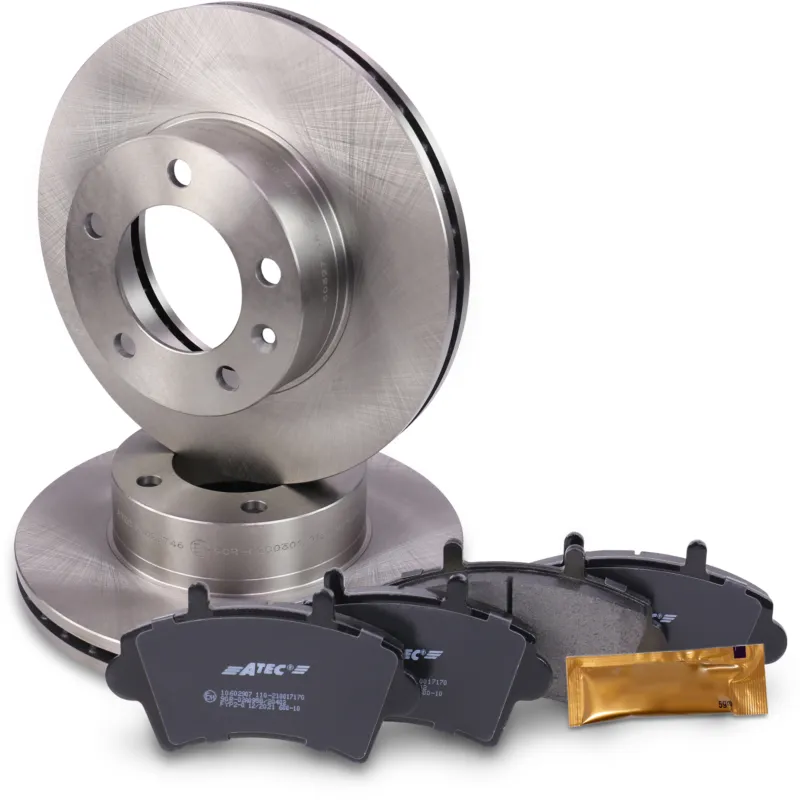 BESTPRICE 10602932 - Dischi freno + pastiglie freno asse anteriore Ventilato ATP Autoricambi Promozione Esclusiva