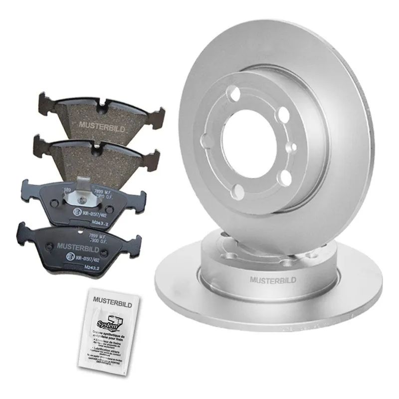 ATEC 40576018 - Dischi freno + pastiglie freno asse posteriore Completo ATP Autoricambi Must-Have