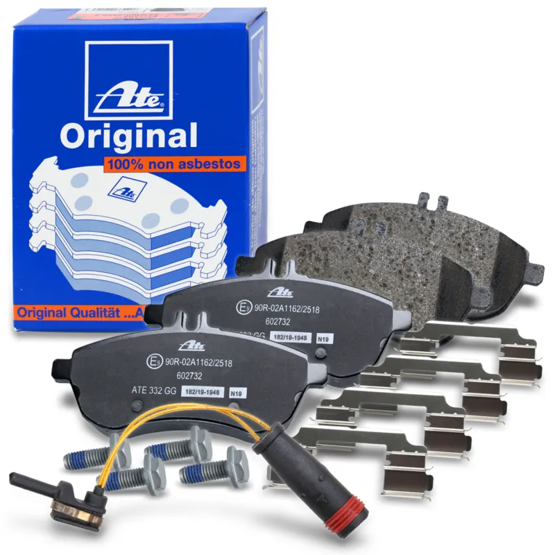 Nuova Collezione ATE 40280151 - Set di pastiglie freno + contatto di avvertimento asse anteriore ATP Autoricambi