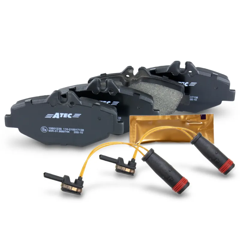 BESTPRICE 40637859 - Pastiglie dei freni + contatto di avvertimento asse anteriore ATP Autoricambi Popolare