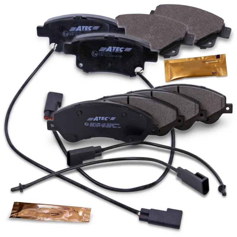 Compra Adesso BESTPRICE 10605098 - 8x pastiglie freno asse anteriore + posteriore ATP Autoricambi