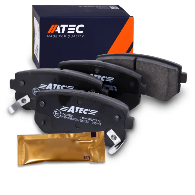 ATEC 10603256 - Kit pastiglie freno, Freno a disco ATP Autoricambi Offerta Limitata