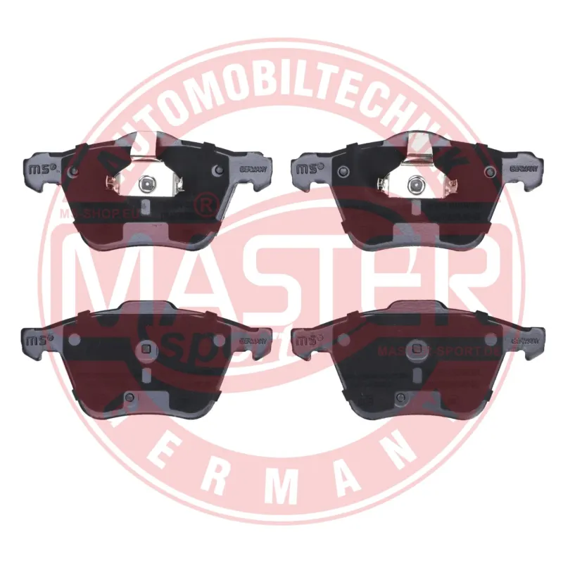 Promozione MASTER-SPORT GERMANY 13046072432N-SET-MS - Kit pastiglie freno, Freno a disco ATP Autoricambi