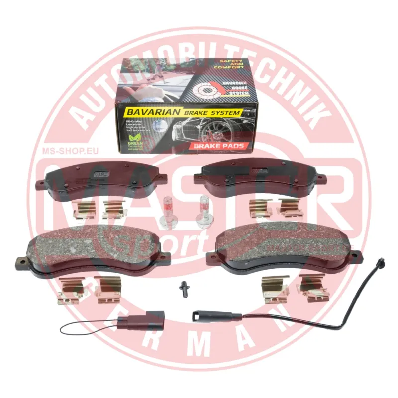 Prezzo Ridotto MASTER-SPORT GERMANY K6038602 - Kit pastiglie freno, Freno a disco ATP Autoricambi
