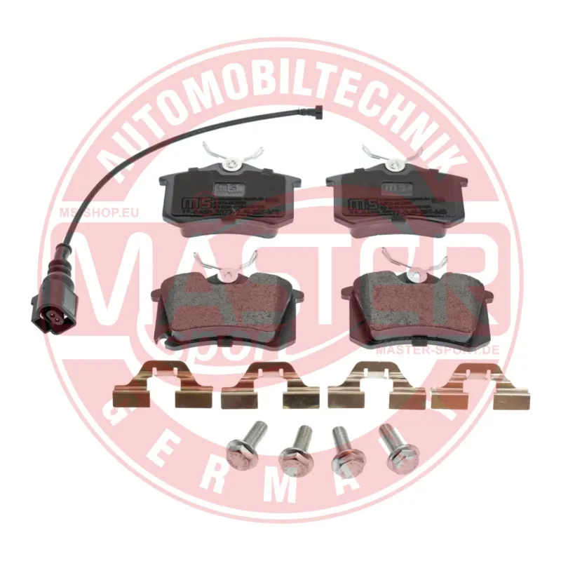 Prezzo Basso MASTER-SPORT GERMANY 13046028772N-SET-MS - Kit pastiglie freno, Freno a disco ATP Autoricambi
