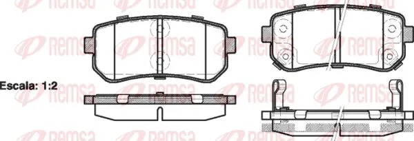 A Buon Prezzo KAWE 1209 02 - Kit pastiglie freno, Freno a disco ATP Autoricambi