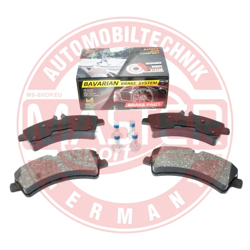 Offerta Lampo MASTER-SPORT GERMANY K6038422 - Kit pastiglie freno, Freno a disco ATP Autoricambi