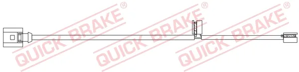 Novità QUICK BRAKE WS 0411 A - Kit contatto segnalazione per assale, pastiglie freno ATP Autoricambi