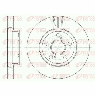 REMSA 6540.10 Disco Freno Super Prezzo