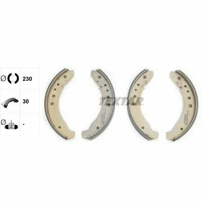 TEXTAR 91007700 Kit Ganasce Freno Consegna Rapida