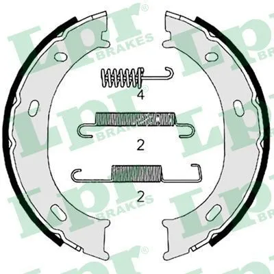 Miglior Prezzo LPR 07959 Kit Ganasce Freno