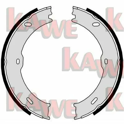 Ultimissimo Modello KAWE 09710 Kit Ganasce Freno