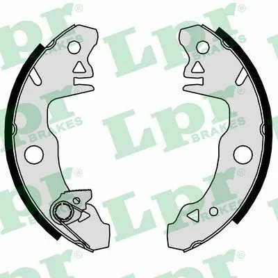 Ultime Pezzi LPR 06000 Kit Ganasce Freno