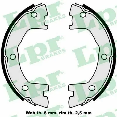 Prezzo Basso LPR 09250 Kit Ganasce Freno