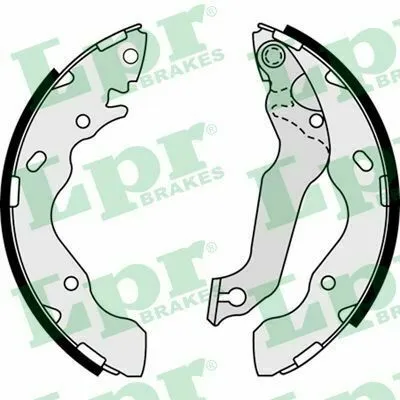 Più Venduto LPR 08015 Kit Ganasce Freno