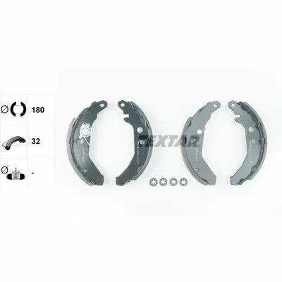 TEXTAR 91041900 Kit Ganasce Freno Quantità Limitata