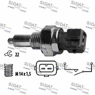 SIDAT 3.234120 Interruttore, Luce di Retromarcia Offerta Limitata
