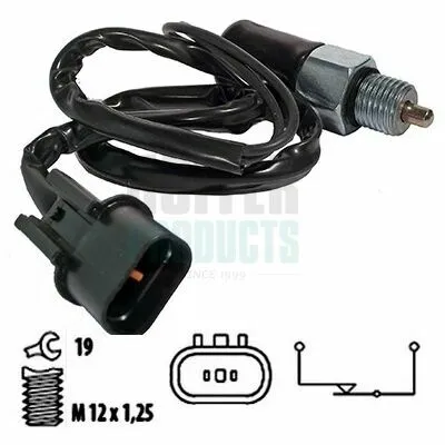 Esclusivo HOFFER 3600037 Interruttore, Luce di Retromarcia