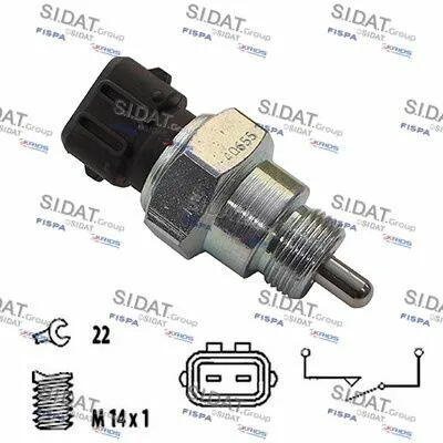 Offerta Limitata FISPA 3.234227 Interruttore, Luce di Retromarcia