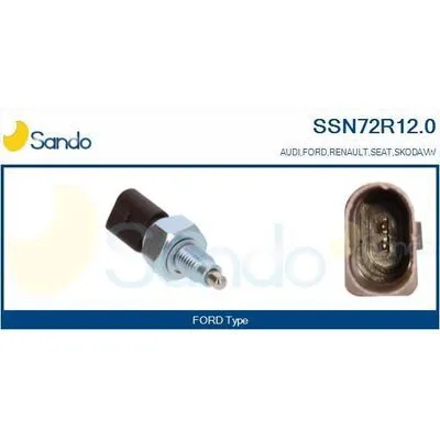 SANDO Brand New HQ SSN72R12.0 Interruttore, Luce di Retromarcia Prezzo Conveniente