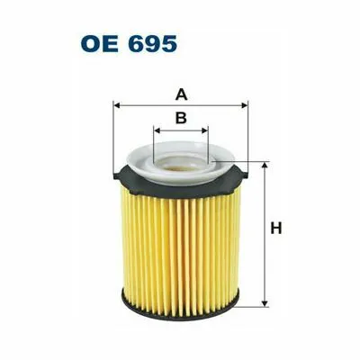Pagamento Sicuro FILTRON OE 695 Filtro Olio